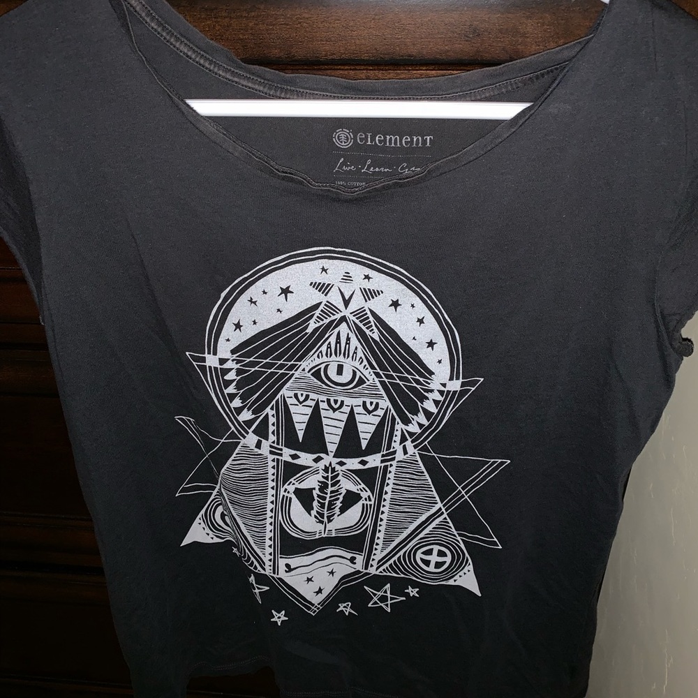 Gray Graphic Tee